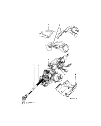 51913524-SCREW HEX FLANGE HEAD M8X1.25X22.00 STEERING COLUMN TO DASH PANEL