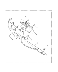 50013132ESA-Garnish assy-under driver