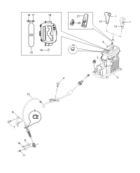 50015616ASA-Lever assy, shift