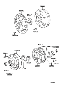 3530860070-COVER SUB-ASSY, FRONT OIL PUMP