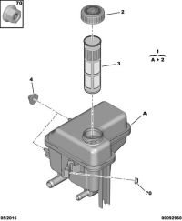 4009H1-Cap, hydraulic reservoir
