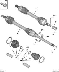 ZQ92338680-DRIVE SHAFT OUTER BOOT