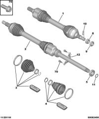 3272XF-New propeller shaft