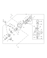 10004402-Arm, manual transmission shift