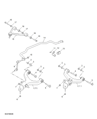 10444278-Arm assy, lower control (I)