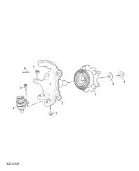 10019359-Bearing, fr. axle hub