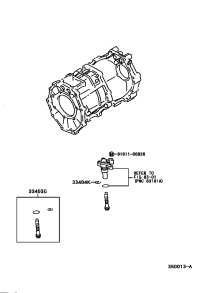 3340339345-GEAR SUB-ASSY, SPEEDOMETER DRIVEN (MTM)