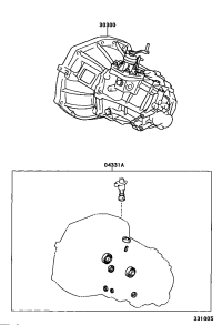 043310D160-Gasket kit, transaxle overhaul (MTM)
