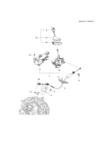 26697364-Head, a/t lever