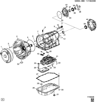 24258268-FILTER KIT,A/TRNS FLUID(CODE 9C8A)(INCLS 25)(ACDelco #TF913)