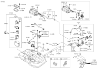31030E5850-FILLER NECK ASSY-FUEL