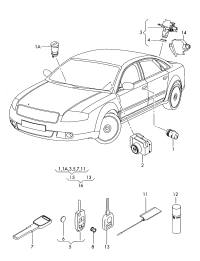 107827573BD-Cylinder-lock without key.