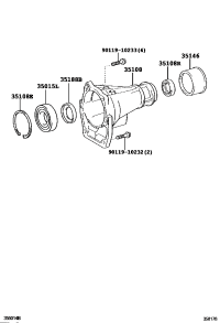 3510830260-HOUSING SUB-ASSY, EXTENSION (ATM)