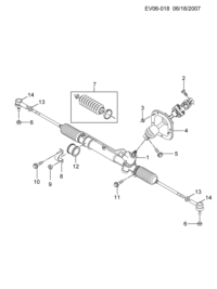 96873757-Shaft, center steering