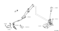 344132GJ0A-Cable assy-shift