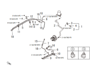 3406110XKZ20A-Tube assy., st. p
