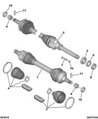 3272AE-New propeller shaft