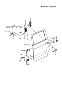 24537474-Striker assy-fr dr