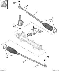 3812E0-Tie rod steering