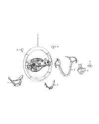 68184845AB-DAMPER STEERING WHEEL