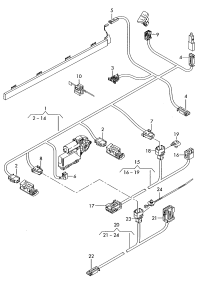 4E4971693D-Harness, door inner illumination