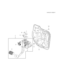 26215859-Pedal, brake (incl. 2-4)