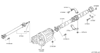 373003WU0A-SHAFT ASSY-REAR PROPELLER