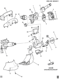 20998958-Switch, window wiper & w/shld washer (AC-DELCO# D6353E)