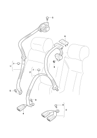 18D857805D-S/belt assy -3