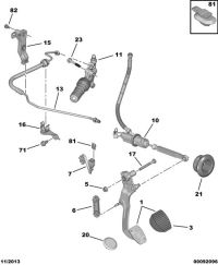 215291-Bracket-hydraulic pipe