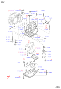 FNF219420A-Case assy-transmission