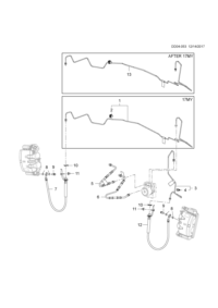 84194587-Tube, brake pressure regulating valve master tank