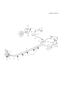 84095116-Hose, brake (incl. 11-14)