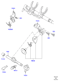 8U3R7346DA-Arm assy