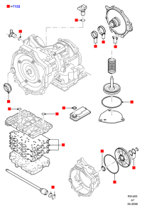 KT9S4P7153AA-Seal gasket kit
