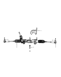 5105046AF-GEAR RACK AND PINION