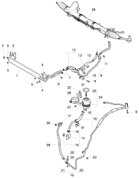3W0422896J-Tube/hose & tube/jumper/oil cooler