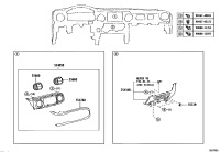 5540504130C6-PANEL SUB-ASSY, INSTRUMENT CLUSTER FINISH, CENTER
