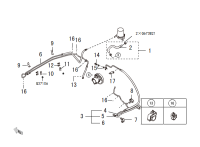 3406110XKZ13A-Tube assy., st. p
