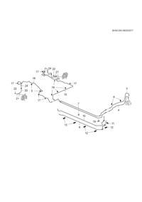 26251841-Tube-rr brake fr