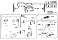 554340R150-PANEL, INSTRUMENT PANEL FINISH, LOWER CENTER