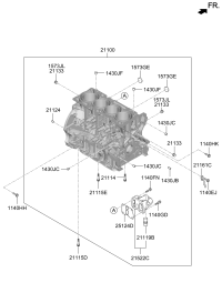 211002G064-BLOCK ASSY-CYLINDER