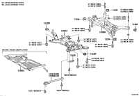 5161802060-Protector, front differential support, rh/lh