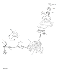 10579902-Actuator assy, automatic transmission shift