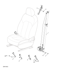 10936817-S/belt assy-seat