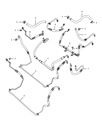 68078359AH-HOSE POWER STEERING RETURN