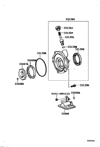 3346760010-ROTOR, OIL PUMP DRIVE (FOR MANUAL TRANSMISSION)