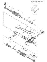 26086579-Repair kit, strg end