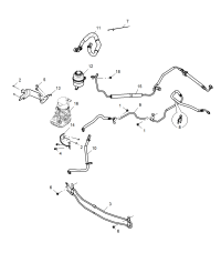 10038443-Tube assy-return to cooler