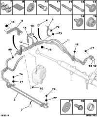 4019G6-Bracket-high pressure hose mtg